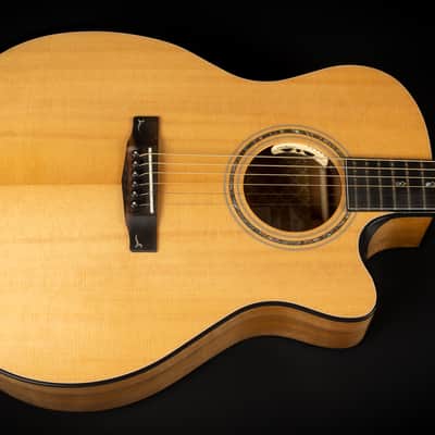 2022 Cort Gold Edge - Natural | All Solid Grand Auditorium Acoustic Guitar Torrefied Sitka Spruce Top Myrtlewood L.R. Baggs Anthem Pickup | OHSC image 4