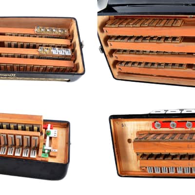 Rare Old/Vintage/Antique, German Made Piano Accordion Weltmeister - 120 bass, 16 registers (11+5) - Golden Era - Youtube VIDEO image 20