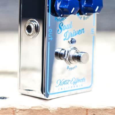 Xotic Effects Soul Driven Super Transparent Overdrive Guitar Effect Pedal image 3