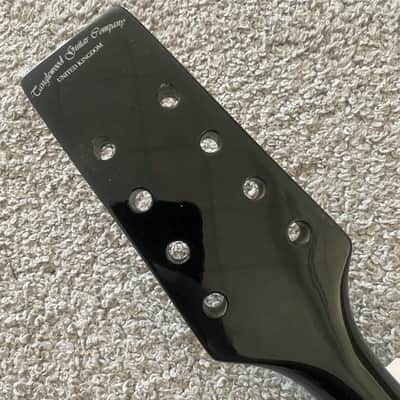Black 8 String Mandolin Project, Spruce Top, Mahogany Body, Rosewood Fingerboard image 5
