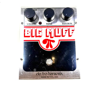Electro-Harmonix Big Muff Pi 2000 - Present - Silver / Black / Red image 2