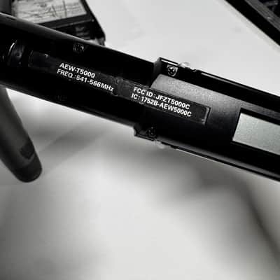 Audio-Technica 5000 Series Dual Wireless Microphone System – AEW-R5200 w/ 2 Handhelds – 541–566 MHz image 9