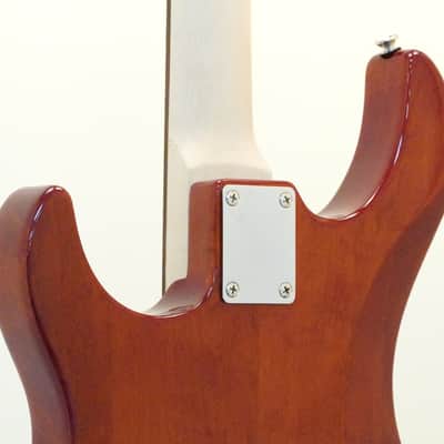 Yamaha PAC212VFM-CB Pacifica Flamed Maple Caramel Brown image 7