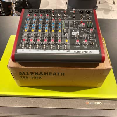 Allen & Heath ZED-10FX 10-Channel Mixer with Effects 2010 - Present - Black/Red image 2
