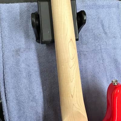 Squier Custom Upgraded Jazz Bass - Race Red Upgraded image 14