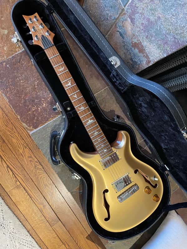 PRS Hollowbody Spruce Old Gold Metallic image 1