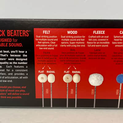 Vic Firth Vic Kick,Bass Drum Beater Medium Hard Felt, Radial Head image 3