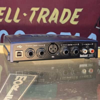 Lexicon Alpha USB Audio Interface 2010s - Blue image 2