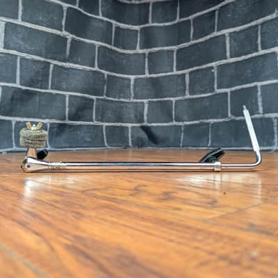 Ludwig Vintage Telescoping L-Arm Cymbal Holder 1960s - Chrome image 3