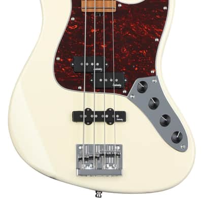 Sadowsky MetroExpress 21-fret Hybrid PJ 4-string Bass - Olympic White image 1