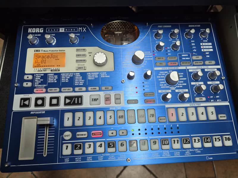 Korg Electribe-MX EMX-1 Music Production Station 2000s - Blue image 1