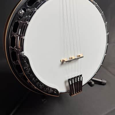 Gold Tone Mastertone™ OB-150 Orange Blossom 5-String Banjo Vintage Brown w/ Case image 3