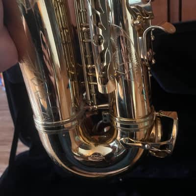 Selmer SAS280R LaVoix II Step-Up Model Alto Saxophone 2010s - Clear-Lacquered Brass image 4