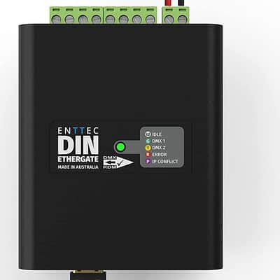 ENTTEC DIN ETHERGATE POE 2 Universe eDMX to DMX Converter Interface image 6