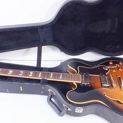 EPIPHONE ES-335 Sheraton Stop-Bar Tail Semi-Acoustic Electric Guitar + Hard Case image 13