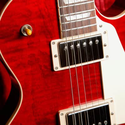 Gibson Les Paul Standard '50s Figured Top '60s Cherry Electric Guitar Pre-Owned image 6