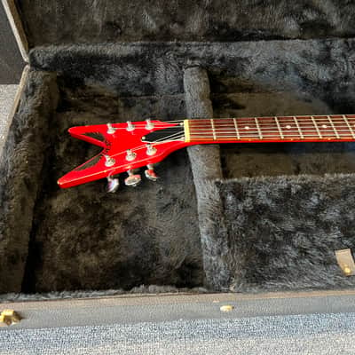 Dean  Baby Z 1982  USA made Electric Guitar Candy Apple Red  w/OHSC image 22