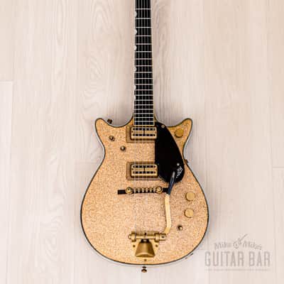 1962 Gretsch Champagne Sparkle Jet Double Cutaway 6129T w/ Burns Vibrato, Case image 2