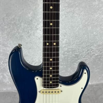 2002 Fender Highway One USA Stratocaster Sapphire Blue Transparent image 15