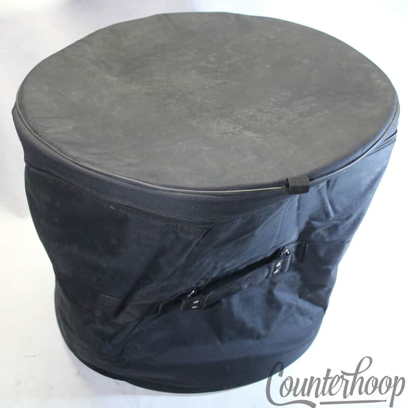 18"x 22"Soft Shell Padded Bass Drum Case Bag Touring Gig Black image 1