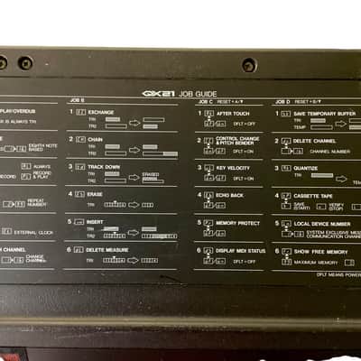 Yamaha QX21 Digital Sequence Recorder 1980s - Black image 3