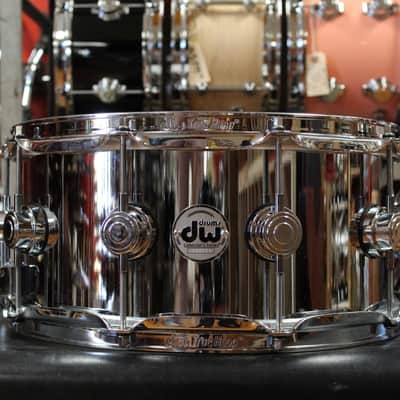 DW 6.5x14 Collectors Series Steel Snare Drum image 1