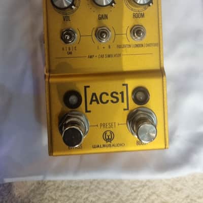 Walrus Audio Mako ACS1 Amp + Cab Simulator 2021 - 2024 - Gold image 2