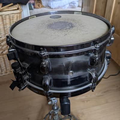 TAMA STARCLASSIC PERFORMER 6 PIECE HYPERDRIVE BIRCH / BUBINGA DRUM KIT MIDNIGHT SILVER MIST image 22