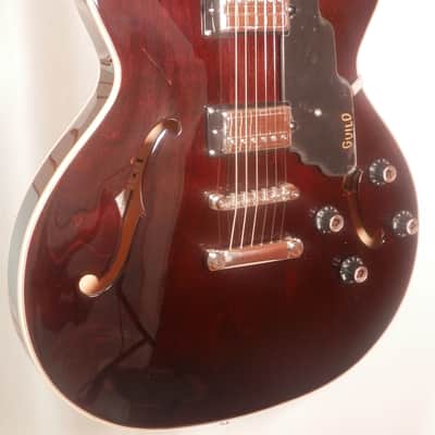 Guild Starfire I SC Single Cut Semi-Hollow Vintage Walnut image 2