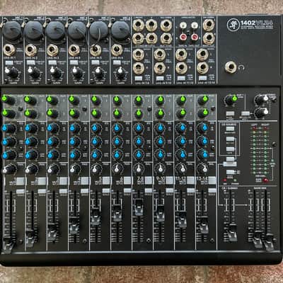 MINT Mackie 1402VLZ4 14-Channel Mic / Line Mixer w/ GATOR Case + Neutrik XLR Dust Covers image 1