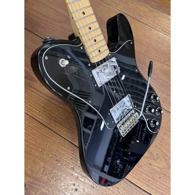 SECONDHAND Fender Classic Series '72 Deluxe Telecaster with Trem (Special Run) 2009 - Black image 7