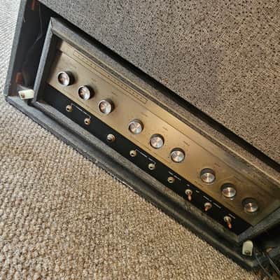 Sears / Silvertone Silvertone 1484 Twin Twelve Tube Amplifier Head and 2x12 Cab 1960s image 16