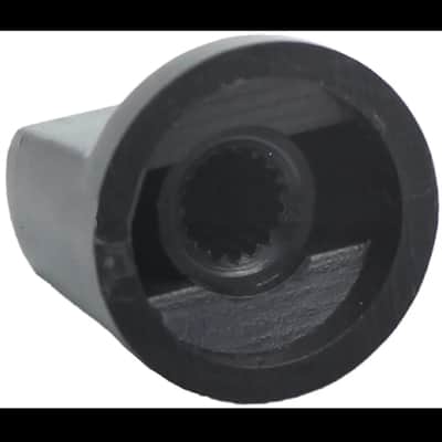 Black Pointer Knob with Set Screw 1/4" DIY Effects Pedal Projects Davies 1510 image 2