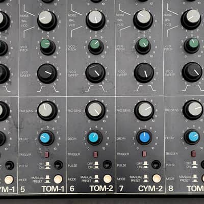 M&A ( Ultimate Percussion ) Electronic Percussion Synthesizer K2 1984 - Black image 3