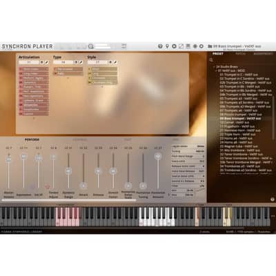Vienna Symphonic Library Studio Bass Trumpet - Crossgrade from VI Bass Trumpet Full Library image 2