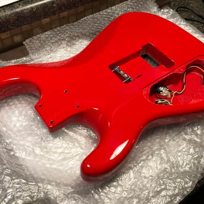 Warmoth Stratocaster  Bright Red image 4
