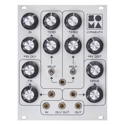 Soma Laboratory Lyra-8 FX Eurorack Effect Processor Module (Silver) image 1