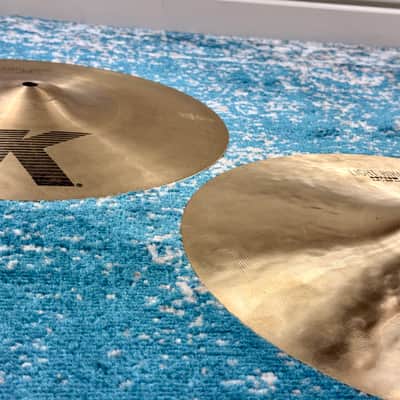 2007 EARLY HAMMERING 14" Zildjian K LIGHT Hihats 948g 1134g image 12
