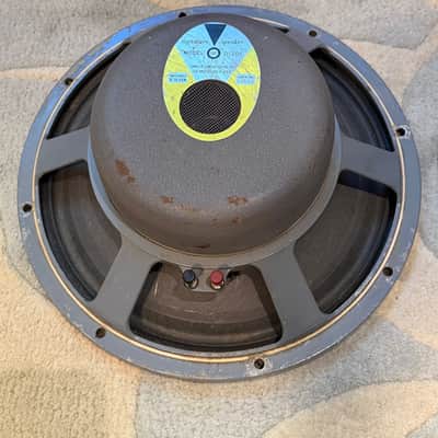 Pair Vintage 1960s Fender JBL D120F 12" 8 ohm guitar amp speakers image 4