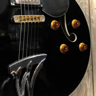 Washburn J9VG Washington 1990’s - Black image 7