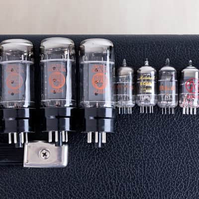 1965 Fender Twin Reverb Black Panel Vintage Tube Amp 2x12 w/ Oxford 12T6, Ftsw & Cover image 21