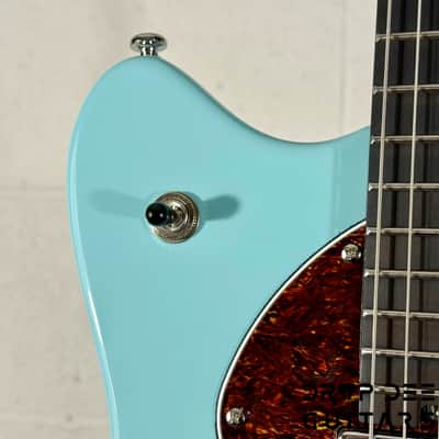 Balaguer 10th Anniversary Espada Classic Electric Guitar w/ Case - Sky Blue Gloss image 5