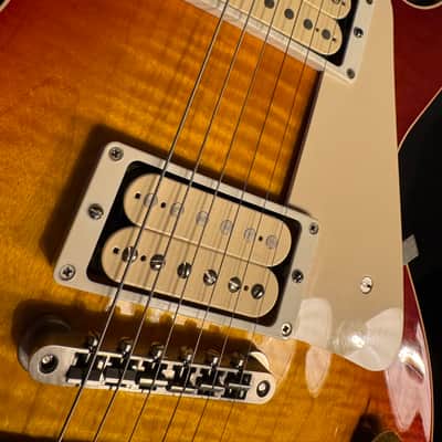 Gibson Custom Shop OEM 1959 M-69 Butyrate Humbucker Pickup Rings 1957-1960 - Vintage Bone White with Aged Screws image 2