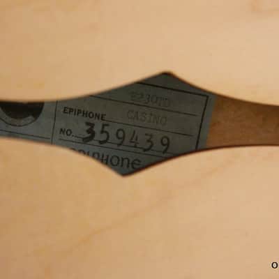 Epiphone E230TD Casino JOHN LENNON specs 1965 image 18