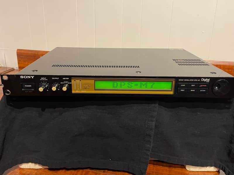Sony DPS-M7 Digital Sonic Modulator 1990s - Black image 1