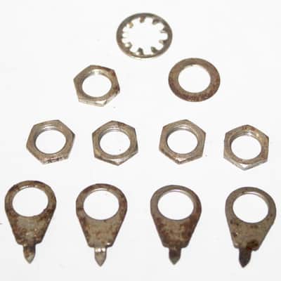 Vintage 1970's Gibson Switch Knob Pointers Nuts Les Paul ES SG 1960's image 1
