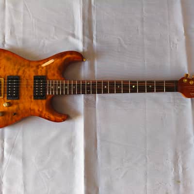 Carruthers - Extremely Rare!!! One-off Custom Order "Super Strat" mid 1990s - Carved Top and Chambered - Collector's condition! image 7
