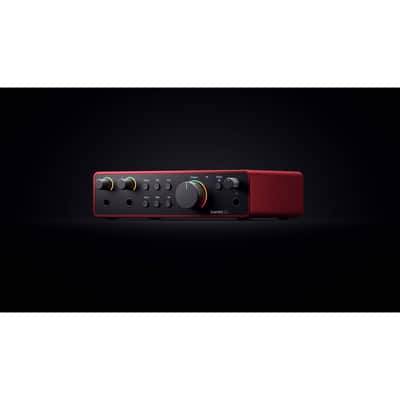 Focusrite Scarlett 2i2 4th Gen Audio Interface with StreamEye Cans50 Headphones and XLR Cables image 5