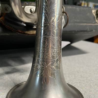 York Bb Trumpet 60 1925 - Silver Plated image 9