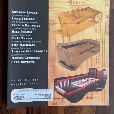 Tape Op Magazine 6 Back Issues 2018 #123, 124, 125, 126, 127, 128 image 5